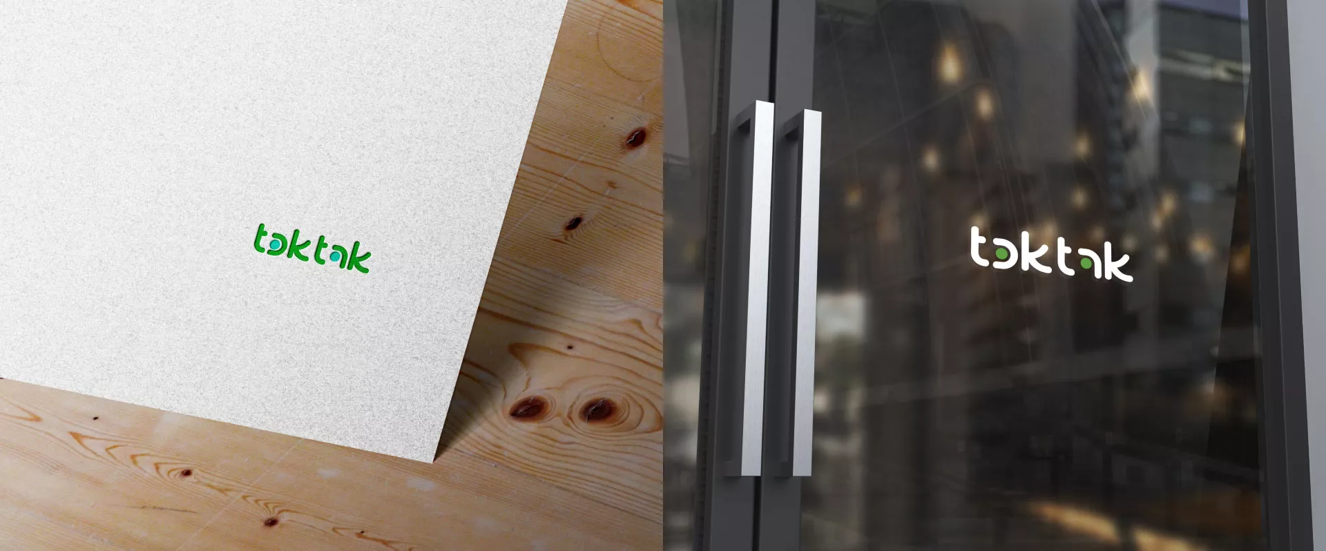Разработка логотипа компании «Ток-Так» в Новой Ляле