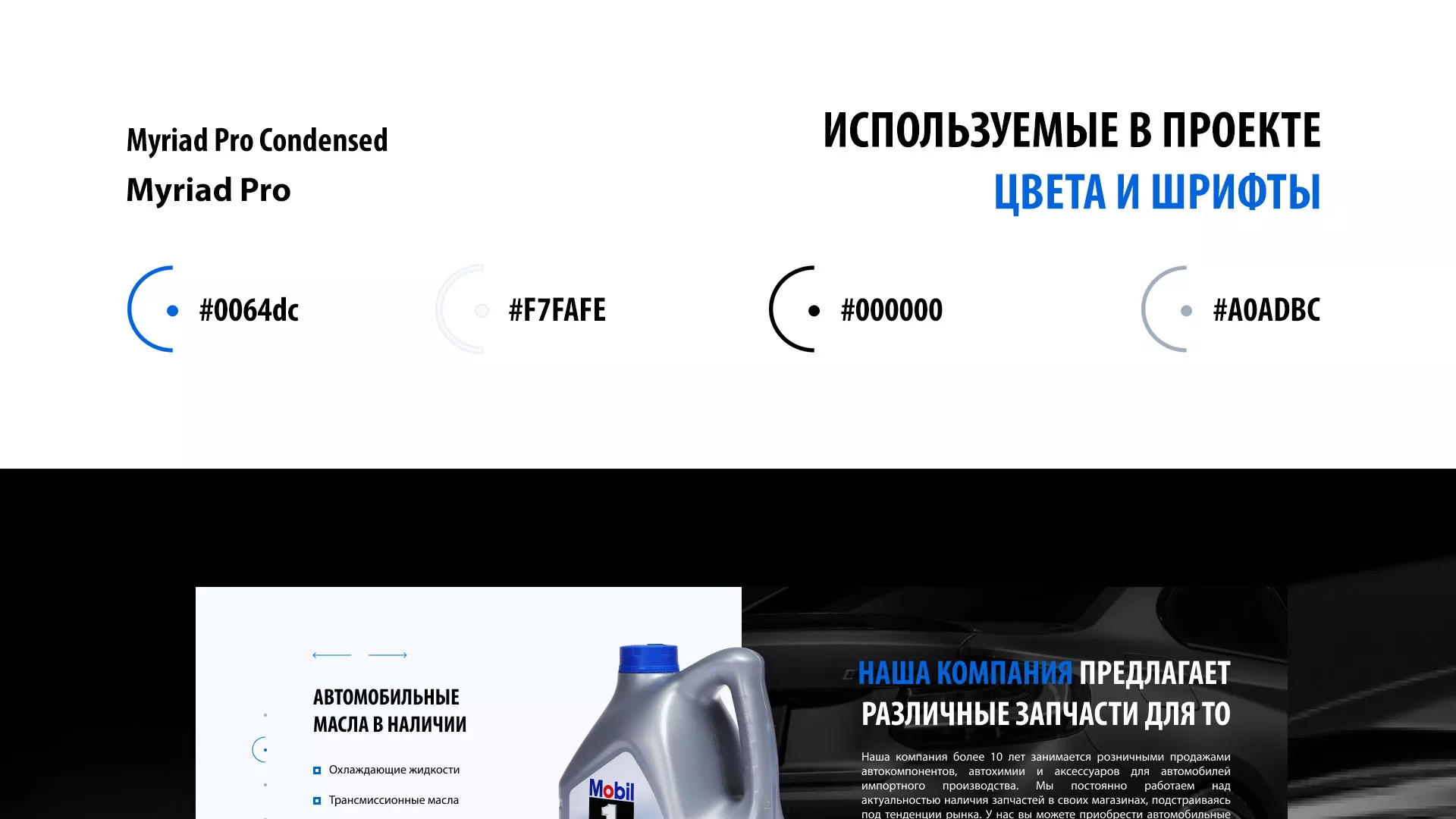 Разработка сайта магазина автозапчастей «М7» в Новой Ляле