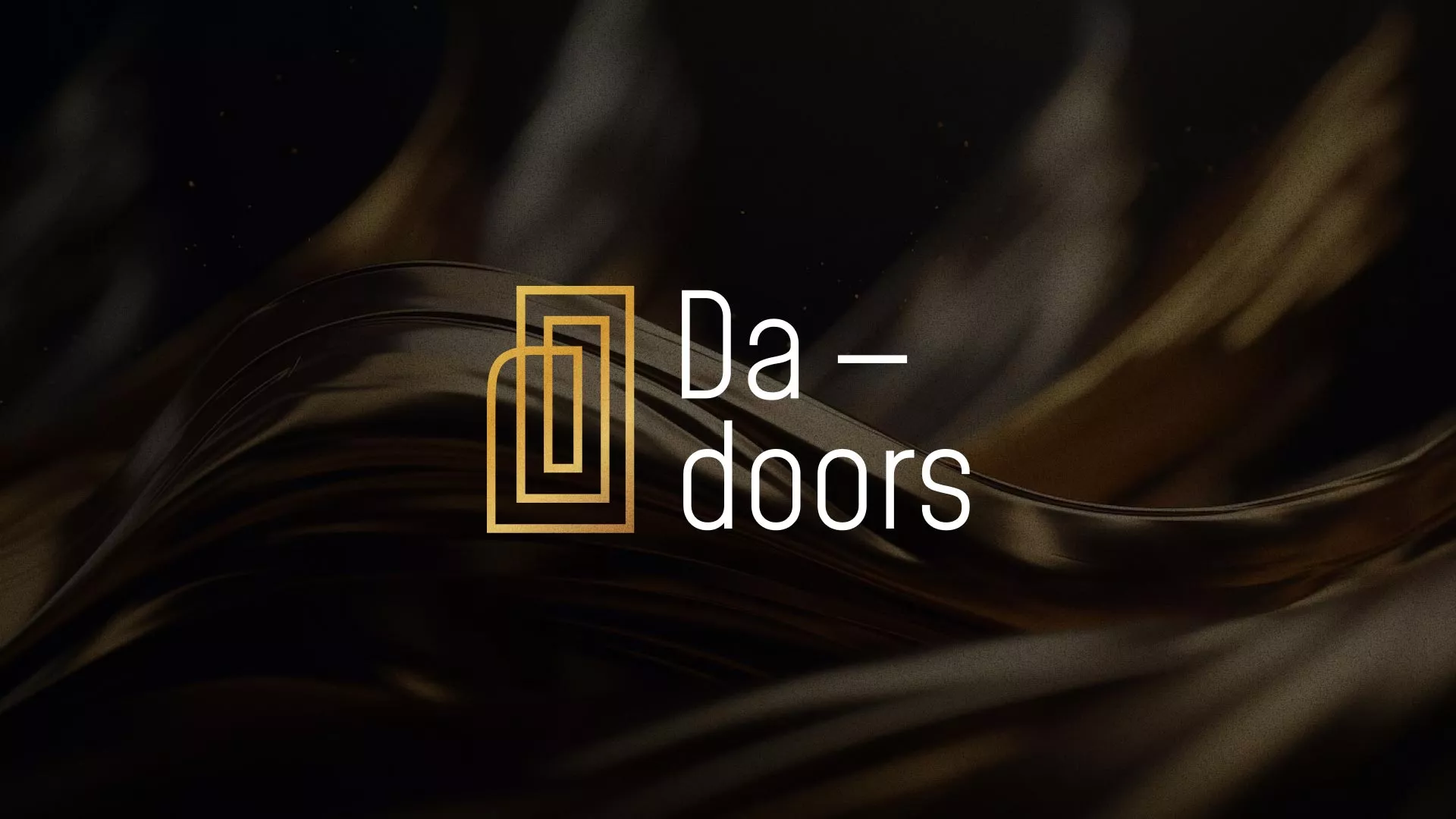 Разработка логотипа для компании «DA-DOORS» в Новой Ляле
